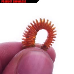 10 Pcs/Lot Worm Soft Fishing Lure Jig Wobblers 6cm 0.6g Shrimp Odor Additive Silicone Artificial Baits Bass Carp Pesca Tackle
