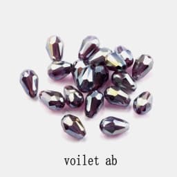 Best Sell Crystal Tear Drop Shape Beads Glass Beads 6X8MM,8X10MM Loose Spacer Round Beads For Jewelry Making DIY 24 Colors