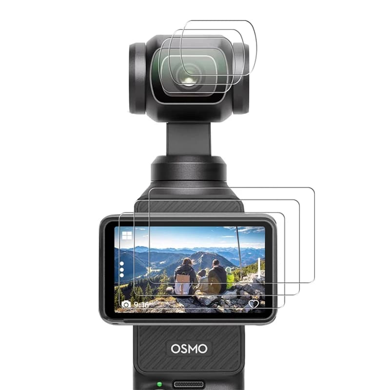 Tempered Glass Screen Protector for DJI Pocket 4 Scratch-resistant HD Screen Protector for DJI Osmo Pocket 4 Accessories