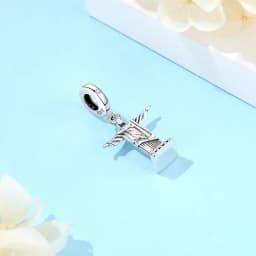 Original 925 Sterling Silver Charms Love Travel London Bus Paris Eiffel Tower Beads Fit Bracelets Necklaces Women DIY Jewelry