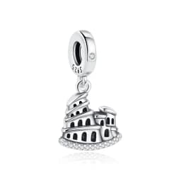 Original 925 Sterling Silver Charms Love Travel London Bus Paris Eiffel Tower Beads Fit Bracelets Necklaces Women DIY Jewelry