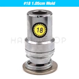 #16-60 Fabric Covered Button Mould Tool Mold Bread Shape Mushroom Shape Buttons Press Die Assembly Tool For Hand Press Machine