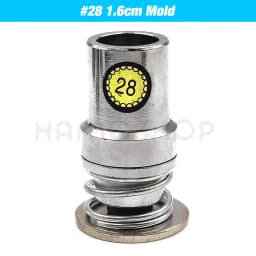 #16-60 Fabric Covered Button Mould Tool Mold Bread Shape Mushroom Shape Buttons Press Die Assembly Tool For Hand Press Machine