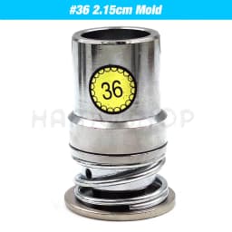#16-60 Fabric Covered Button Mould Tool Mold Bread Shape Mushroom Shape Buttons Press Die Assembly Tool For Hand Press Machine
