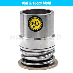 #16-60 Fabric Covered Button Mould Tool Mold Bread Shape Mushroom Shape Buttons Press Die Assembly Tool For Hand Press Machine