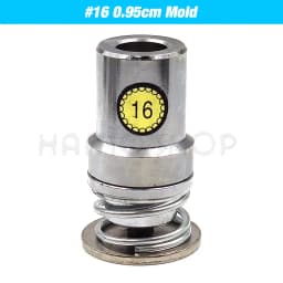 #16-60 Fabric Covered Button Mould Tool Mold Bread Shape Mushroom Shape Buttons Press Die Assembly Tool For Hand Press Machine