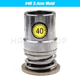#16-60 Fabric Covered Button Mould Tool Mold Bread Shape Mushroom Shape Buttons Press Die Assembly Tool For Hand Press Machine