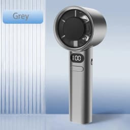 Lenovo 3000mah Handheld Fan Electric Hand Fans Ice Compress High-Speed Cooling USB Rechargeable Portable LED Digital Display