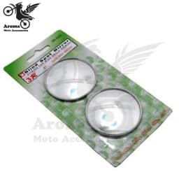 3 Size Moto Rear View Mirrors Unviersal Motorbike Accessorie Wide Field Convex Mirror Additional Car Mirrors Motorcycle Rearview