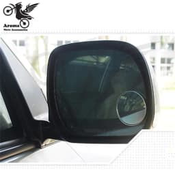 3 Size Moto Rear View Mirrors Unviersal Motorbike Accessorie Wide Field Convex Mirror Additional Car Mirrors Motorcycle Rearview