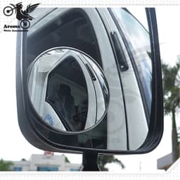 3 Size Moto Rear View Mirrors Unviersal Motorbike Accessorie Wide Field Convex Mirror Additional Car Mirrors Motorcycle Rearview