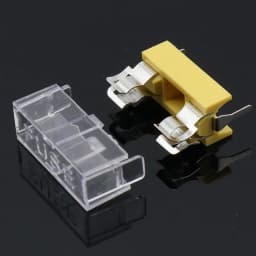 10 pcs Panel Mount PCB Fuse Holder Case w Cover 5x20mm