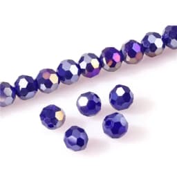 3 4 6 8mm Czech Round Spacer Glass Beads For Jewelry Making Diy Accessories Colorful Faceted Crystal Beads Wholesale Z174