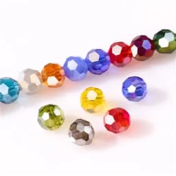 3 4 6 8mm Czech Round Spacer Glass Beads For Jewelry Making Diy Accessories Colorful Faceted Crystal Beads Wholesale Z174
