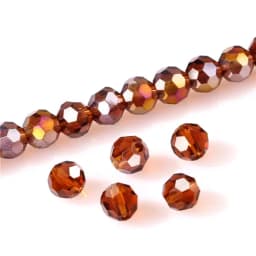 3 4 6 8mm Czech Round Spacer Glass Beads For Jewelry Making Diy Accessories Colorful Faceted Crystal Beads Wholesale Z174