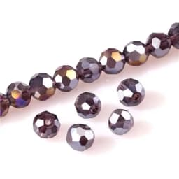 3 4 6 8mm Czech Round Spacer Glass Beads For Jewelry Making Diy Accessories Colorful Faceted Crystal Beads Wholesale Z174
