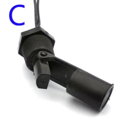 AC 100V Liquid Water Level Sensor Float Switch For Horizontal Aquariums Fish Tank Pool With Float Length