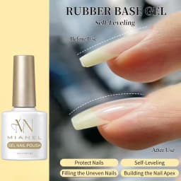 MIANEL 2026 New Summer Waterdrop Top Coat Gel, High Gloss Crystal Plating Sealer, 3D No-Wipe Nail Gel Polish
