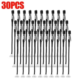 5-30PCS Magnetic Flexible Alligator Clip Electric Test Crocodile Clip for DIY Note Card Clamps Kitchen Menu Holder Photo Clips