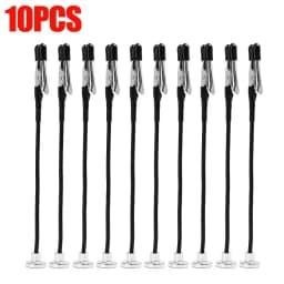 5-30PCS Magnetic Flexible Alligator Clip Electric Test Crocodile Clip for DIY Note Card Clamps Kitchen Menu Holder Photo Clips