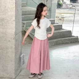 Girls New Suit Children Top Set Summer Short Sleeved T-shirt Pants 2PCS Kid Solid Color Outfits Teen Casual Loose Clothes