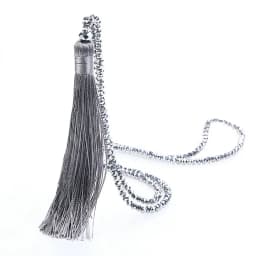 Fashion 14 Colors Long Fringe Silk Tassel Necklace Women Glass Bead Crystal Pendant Necklaces Statement Vintage Bohemian Jewelry