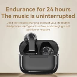 New Arrival True Wireless TWS In Ear Headphones Dynamic Sound Noise Cancelling Bluetooth Earbuds Long Battery Life Sports