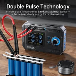 FNIRSI SWM-20 Spot Welder 1200A Dual Pulse Battery Welding Machine 0.1-0.5mm Nickel Sheet Portable 18650 Pack Welder DIY Tool