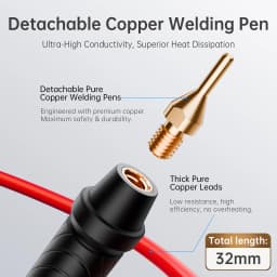 FNIRSI SWM-20 Spot Welder 1200A Dual Pulse Battery Welding Machine 0.1-0.5mm Nickel Sheet Portable 18650 Pack Welder DIY Tool