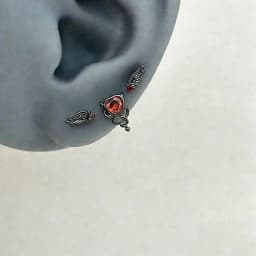 New Shining Creativity Angel Wings Pendant Earrings for Women Fashion Accessories Personalization Jewelry Birthday Party Gifts