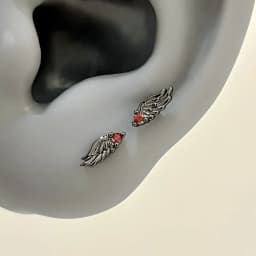 New Shining Creativity Angel Wings Pendant Earrings for Women Fashion Accessories Personalization Jewelry Birthday Party Gifts