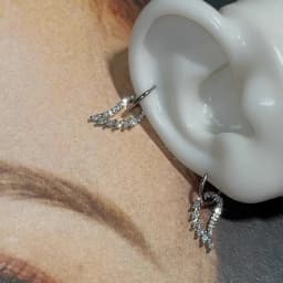 New Shining Creativity Angel Wings Pendant Earrings for Women Fashion Accessories Personalization Jewelry Birthday Party Gifts