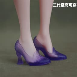 Colorful Monster Doll Boots Novelty Sandals 1/6 Scale Doll Shoes Accessories for Doll Decorations