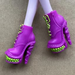 Colorful Monster Doll Boots Novelty Sandals 1/6 Scale Doll Shoes Accessories for Doll Decorations