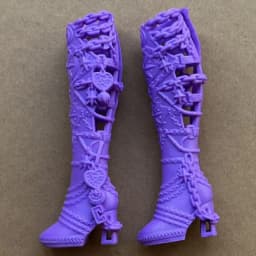Colorful Monster Doll Boots Novelty Sandals 1/6 Scale Doll Shoes Accessories for Doll Decorations