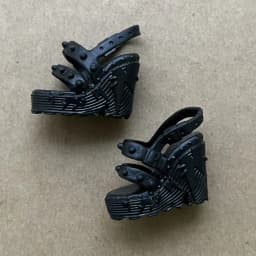 Colorful Monster Doll Boots Novelty Sandals 1/6 Scale Doll Shoes Accessories for Doll Decorations