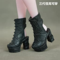 Colorful Monster Doll Boots Novelty Sandals 1/6 Scale Doll Shoes Accessories for Doll Decorations