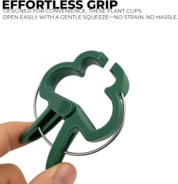 Garden Plant Clips, Plant Support Clips for Securing Stems, Flowers or Climbing Vines To Tomato Cages