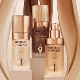 Charlotte Tilbury Liquid Foundation Cushion Foundation Setting Spray Pressed Powder Love 2 Color Powder Blusher Eyeshadow Rouge