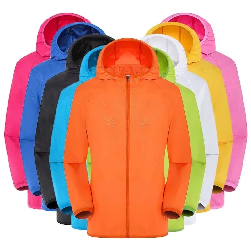 Fishing Rain Wind Breaker Coat For Men Women Waterproof Jacket Hiking Climbing Clothes Sun Protection Quick Dry Rain Coat