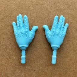 1/6 Monster Doll Accessories Replacement Hands and Arms Nwe Skull 6 Fingers 4 Fingers