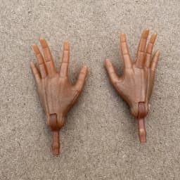 1/6 Monster Doll Accessories Replacement Hands and Arms Nwe Skull 6 Fingers 4 Fingers