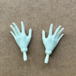 1/6 Monster Doll Accessories Replacement Hands and Arms Nwe Skull 6 Fingers 4 Fingers