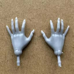 1/6 Monster Doll Accessories Replacement Hands and Arms Nwe Skull 6 Fingers 4 Fingers
