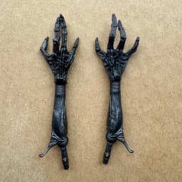 1/6 Monster Doll Accessories Replacement Hands and Arms Nwe Skull 6 Fingers 4 Fingers