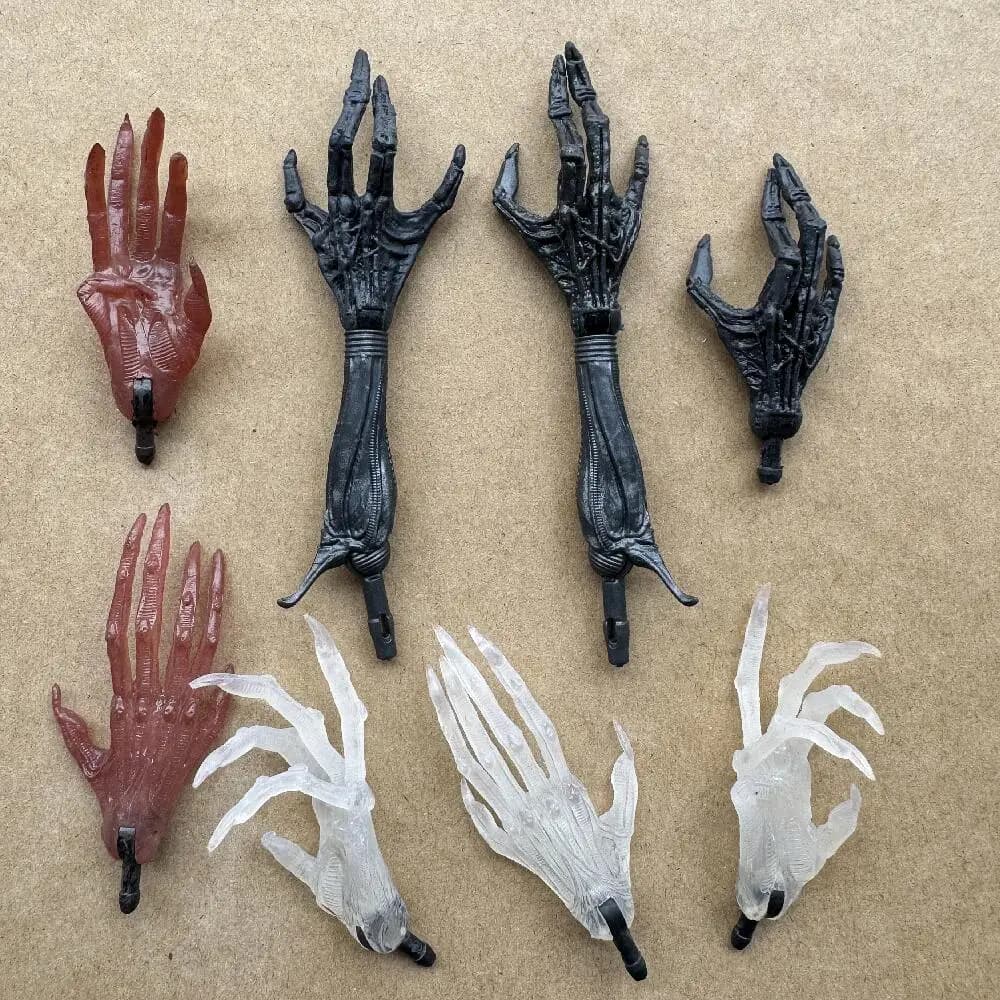 1/6 Monster Doll Accessories Replacement Hands and Arms Nwe Skull 6 Fingers 4 Fingers