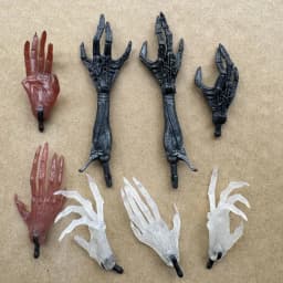 1/6 Monster Doll Accessories Replacement Hands and Arms Nwe Skull 6 Fingers 4 Fingers
