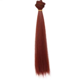1pcs Hair Refires Bjd Hair 25cm*100CM Black Pink Brown Khaki White Grey Color Long Straight Wig Hair for 1/3 1/4 BJD Diy