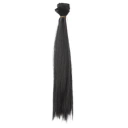 1pcs Hair Refires Bjd Hair 25cm*100CM Black Pink Brown Khaki White Grey Color Long Straight Wig Hair for 1/3 1/4 BJD Diy