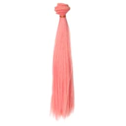 1pcs Hair Refires Bjd Hair 25cm*100CM Black Pink Brown Khaki White Grey Color Long Straight Wig Hair for 1/3 1/4 BJD Diy